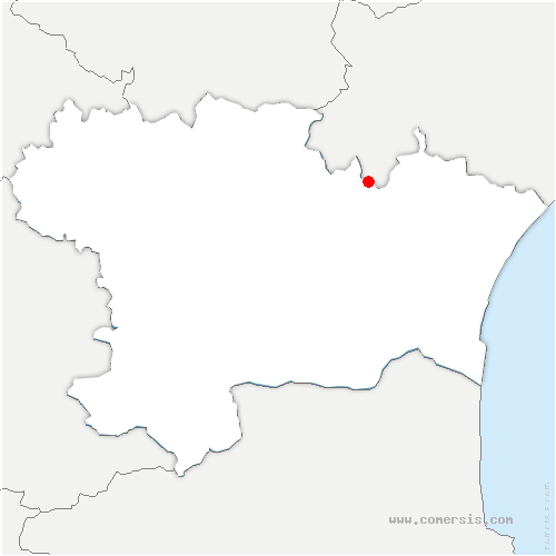 carte de localisation d'Auzeville-Tolosane