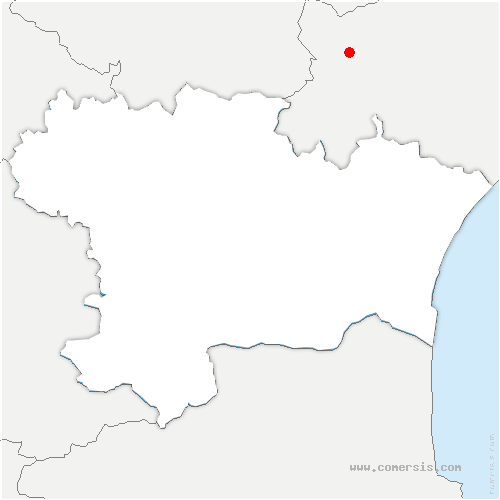 carte de localisation de Bessières