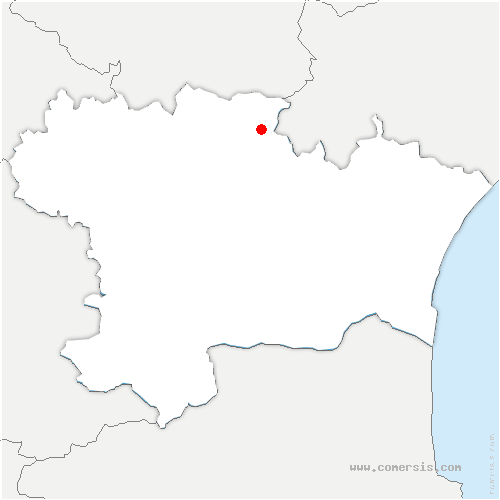 carte de localisation de Brax