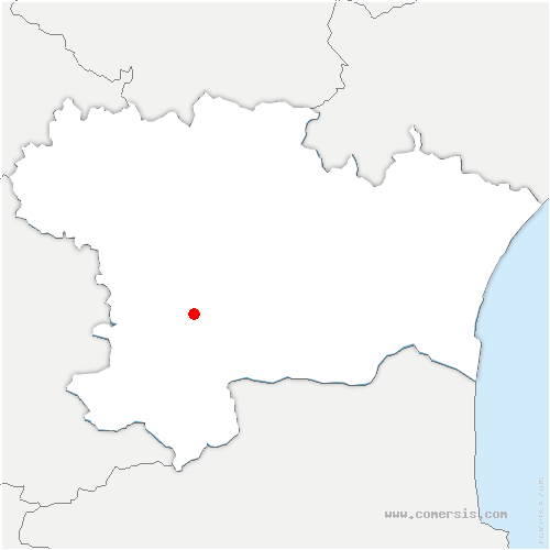 carte de localisation de Conilhac-de-la-Montagne