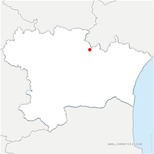 carte de localisation de Cugnaux