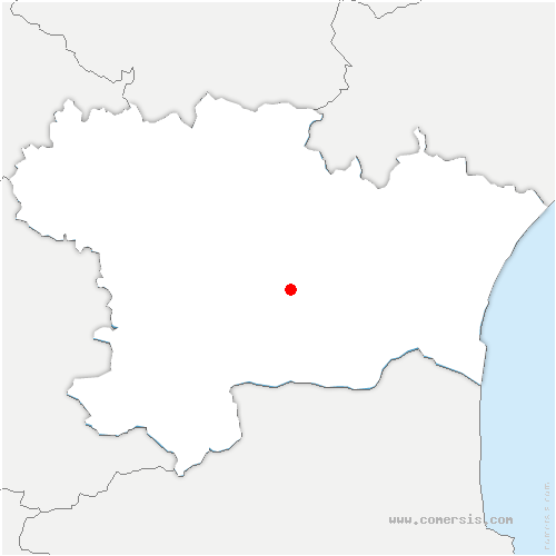 carte de localisation de Lairière
