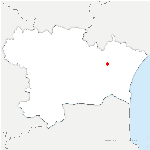 carte de localisation de Mansempuy