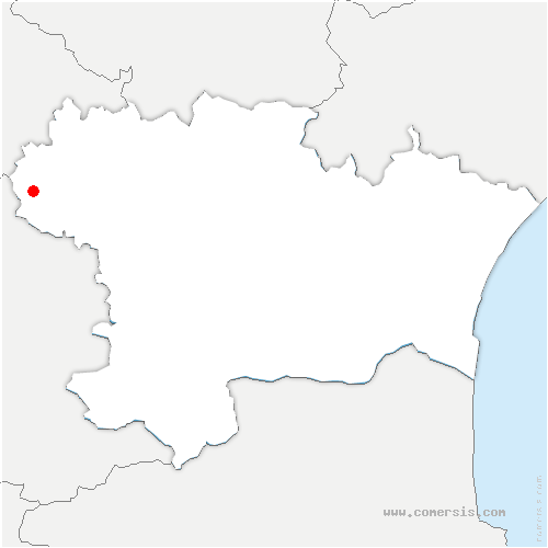 carte de localisation de Mézerville