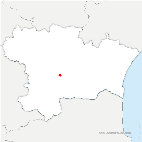 carte de localisation de Montdragon