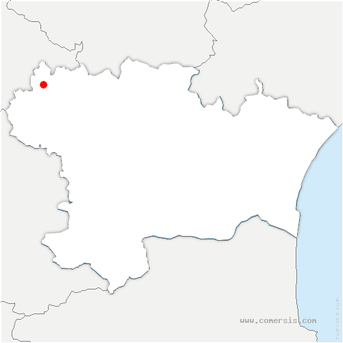 carte de localisation de Montferrand