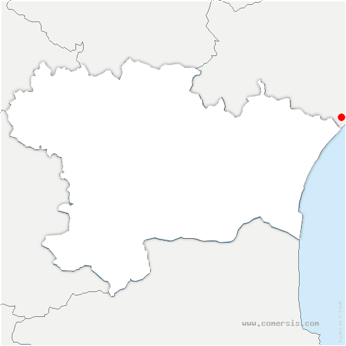 carte de localisation de Revel