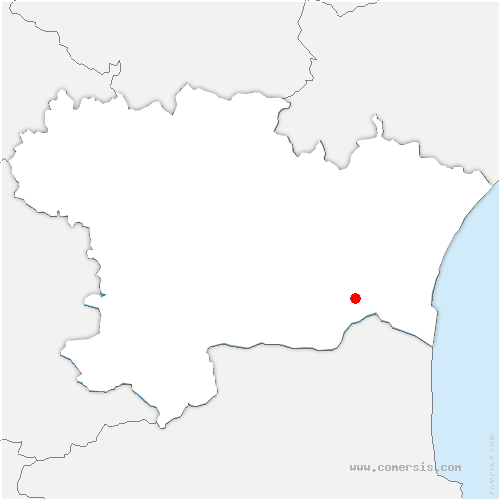 carte de localisation de Saint-Jean-de-Barrou