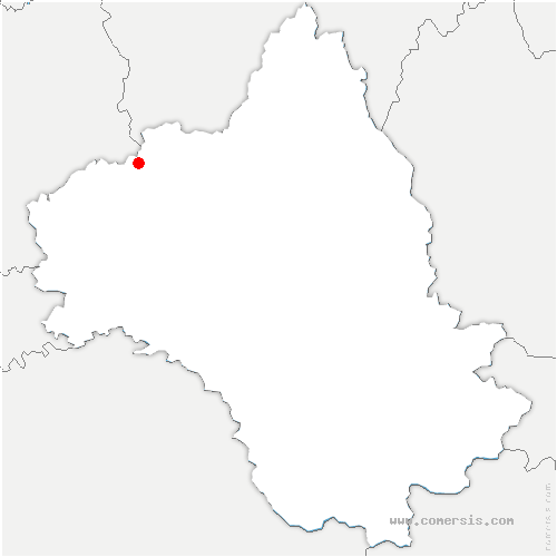 carte de localisation de Boisse-Penchot