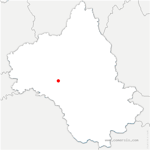 carte de localisation de Camboulazet