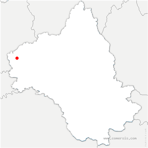 carte de localisation de Capelle-Balaguier