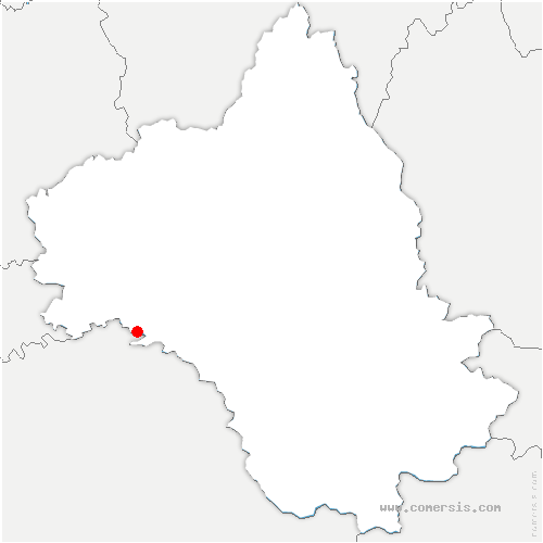 carte de localisation de Castelmary