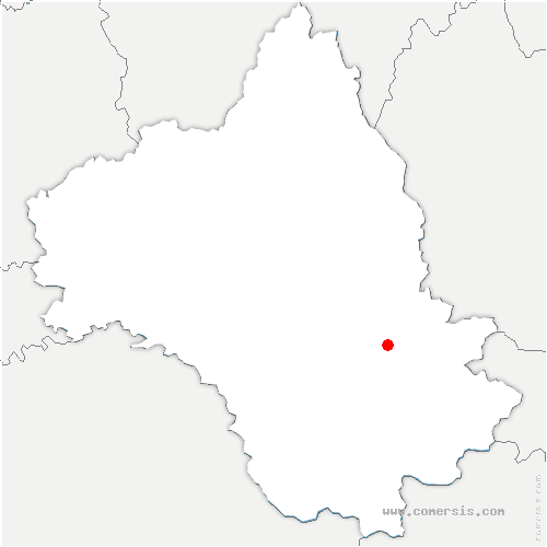 carte de localisation de Castelnau-Pégayrols