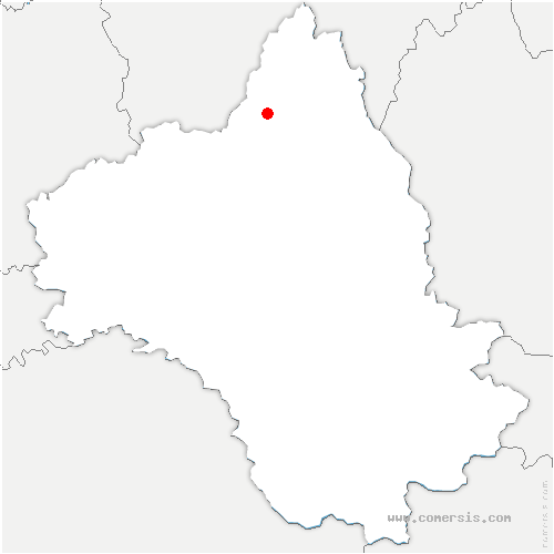 carte de localisation du Caylar