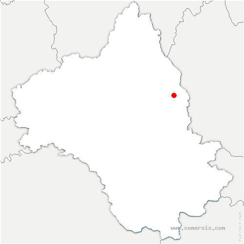 carte de localisation de Curvalle