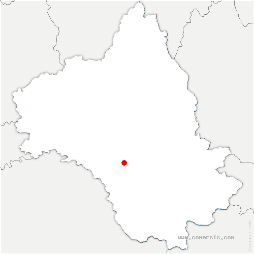 carte de localisation de Durenque