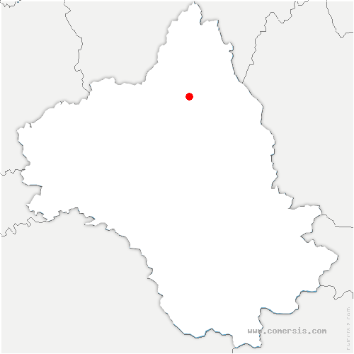 carte de localisation d'Estaing