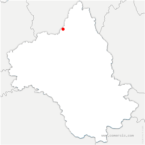 carte de localisation du Fel