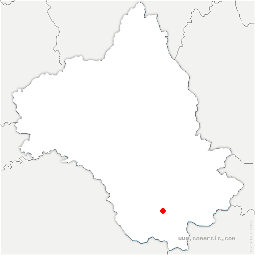 carte de localisation de Gissac