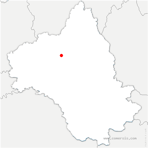 carte de localisation de Marcillac-Vallon