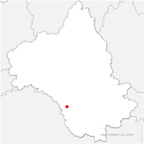 carte de localisation de Montclar