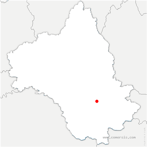 carte de localisation de Montjaux