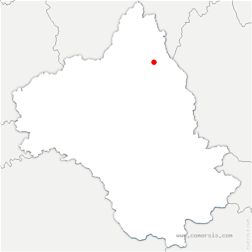carte de localisation de Montpeyroux