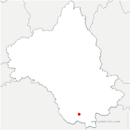 carte de localisation de Mounes-Prohencoux