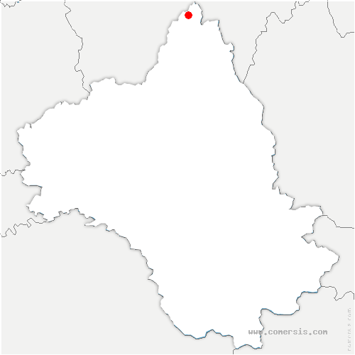 carte de localisation de Mur-de-Barrez