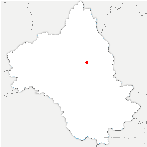 carte de localisation de Palmas-d'Aveyron
