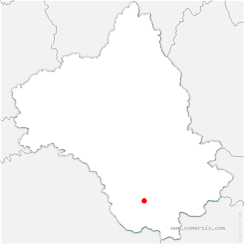 carte de localisation de Rebourguil