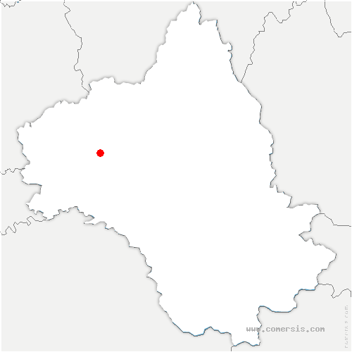 carte de localisation de Rignac