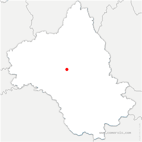 carte de localisation de Ronel