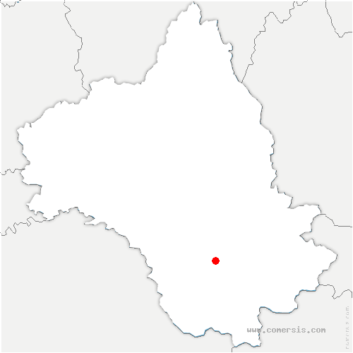carte de localisation de Saint-Affrique