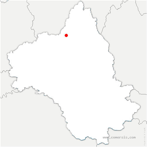 carte de localisation de Saint-Félix-de-l'Héras