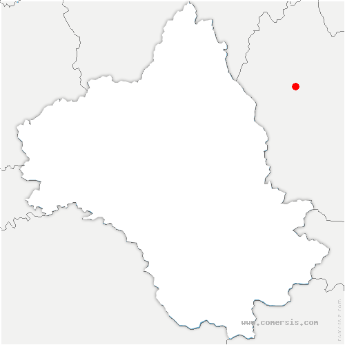 carte de localisation de Saint-Projet