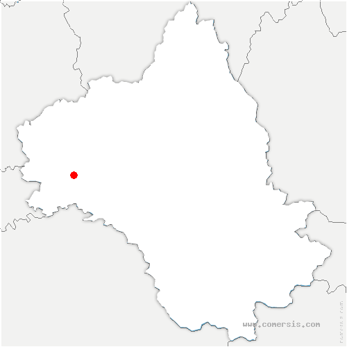 carte de localisation de Saint-Salvadou
