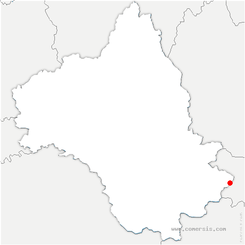 carte de localisation de Sauclières