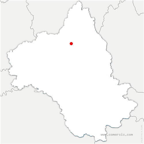 carte de localisation de Sébrazac
