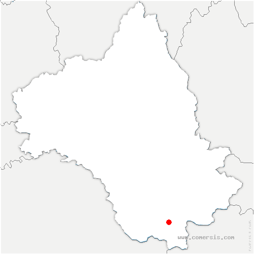 carte de localisation de Sylvanès