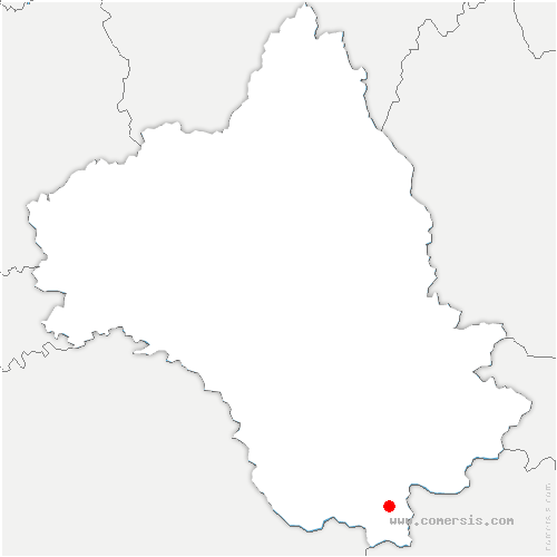 carte de localisation de Tauriac-de-Camarès