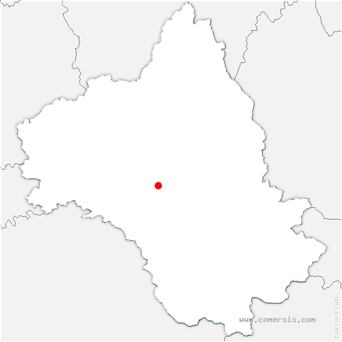 carte de localisation de Trémouilles