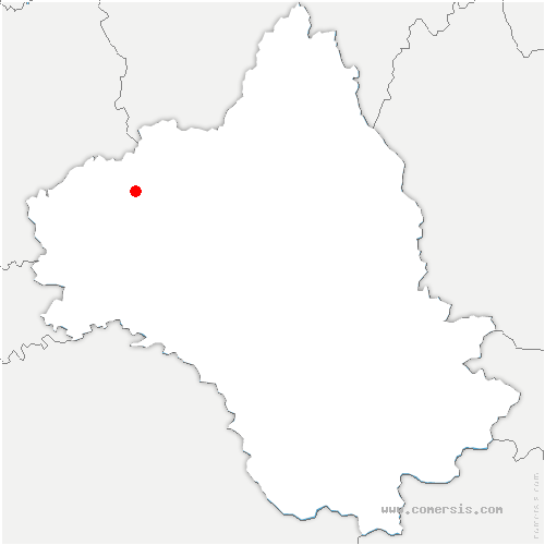 carte de localisation de Valzergues