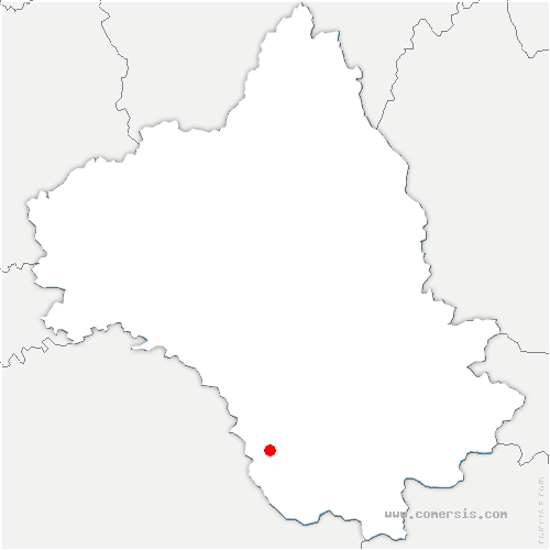 carte de localisation de Verdalle