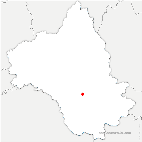 carte de localisation de Viala-du-Tarn