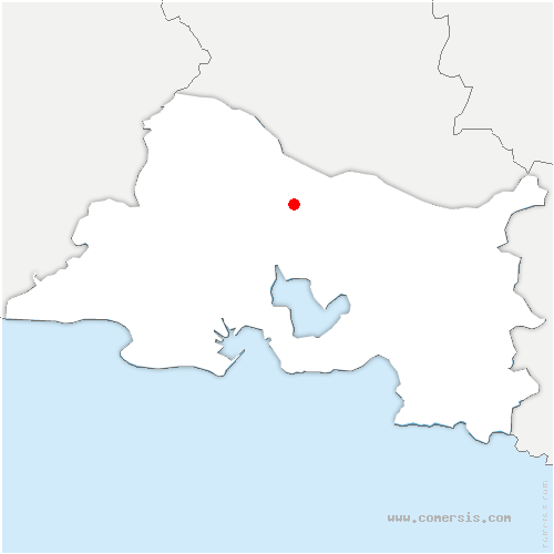 carte de localisation de Eyguières