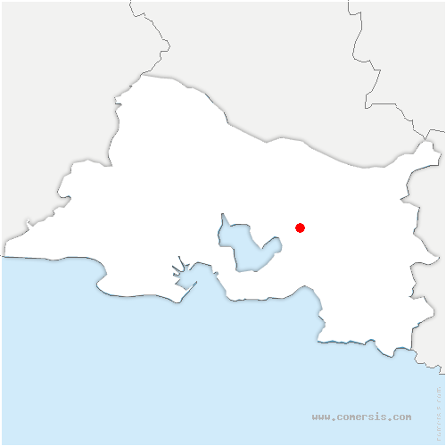 carte de localisation de Velaux