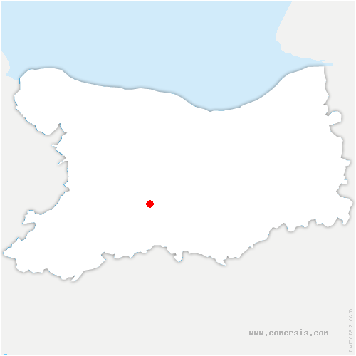 carte de localisation de Curcy-sur-Orne