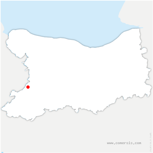 carte de localisation de Ferrière-Harang