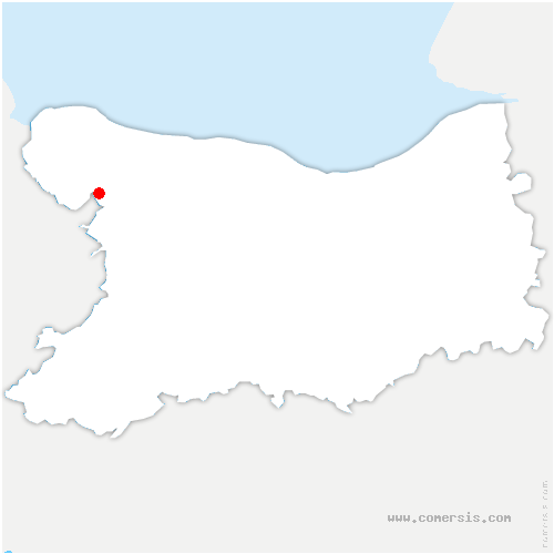 carte de localisation de Lieurey